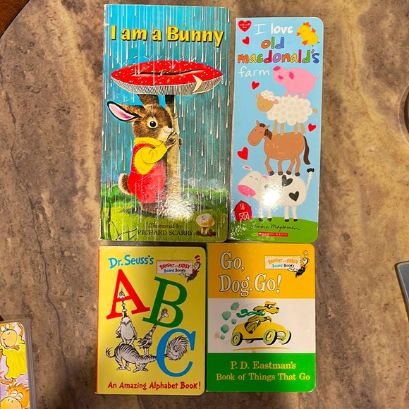 Hard cardboard Books Other - Set of Four Childrens Books 3284